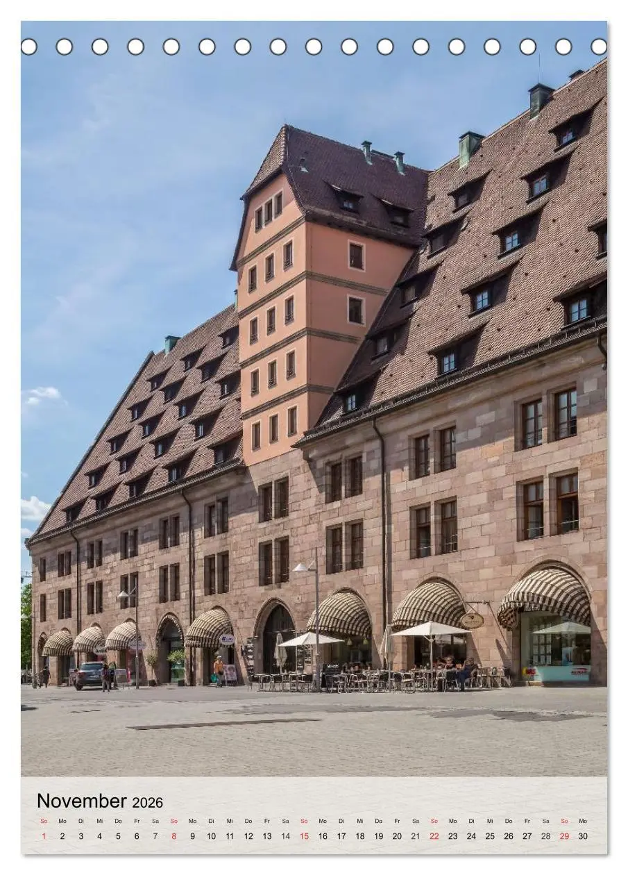 Bild: 9783516443851 | NÜRNBERG Charmante Altstadt (Tischkalender 2026 DIN A5 hoch),...