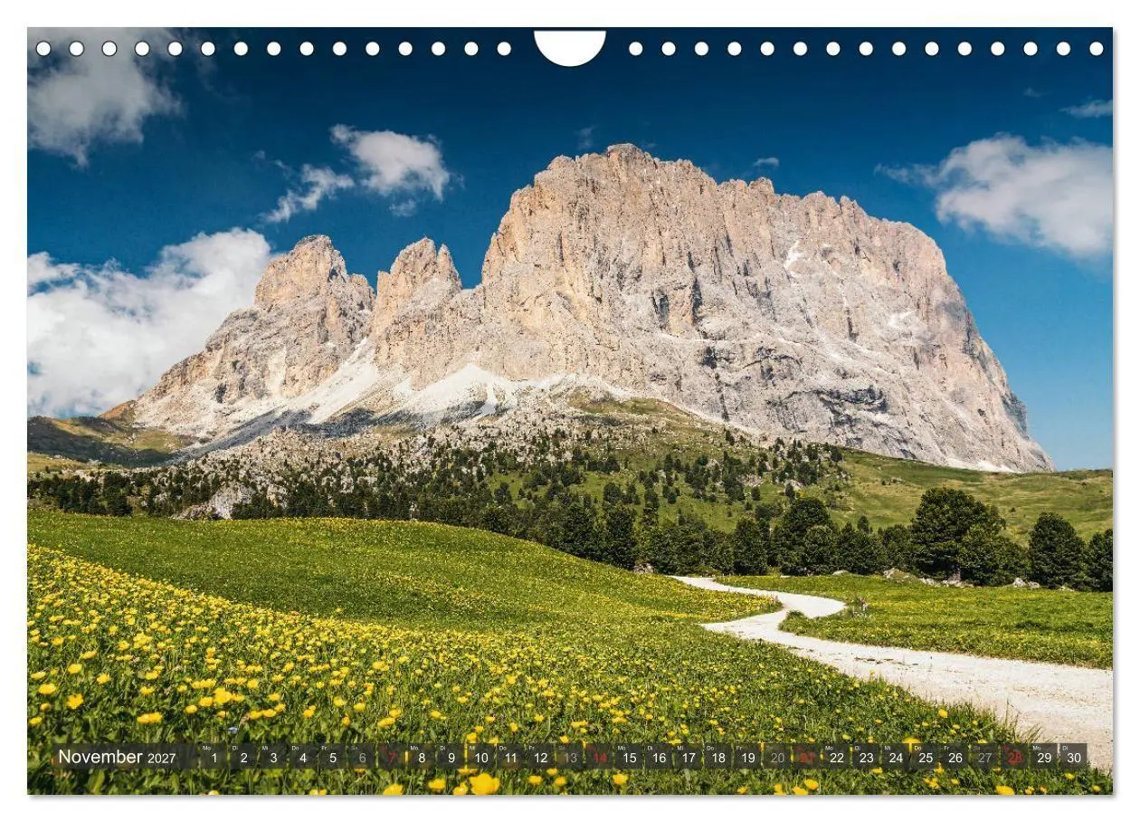 Bild: 9783569603851 | Dolomiten - Traumhafte Berglandschaften (Wandkalender 2027 DIN A4...