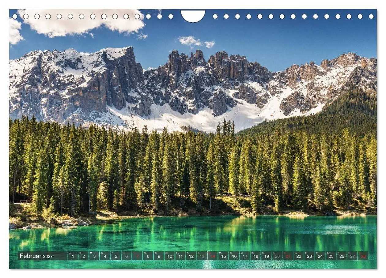 Bild: 9783569603851 | Dolomiten - Traumhafte Berglandschaften (Wandkalender 2027 DIN A4...