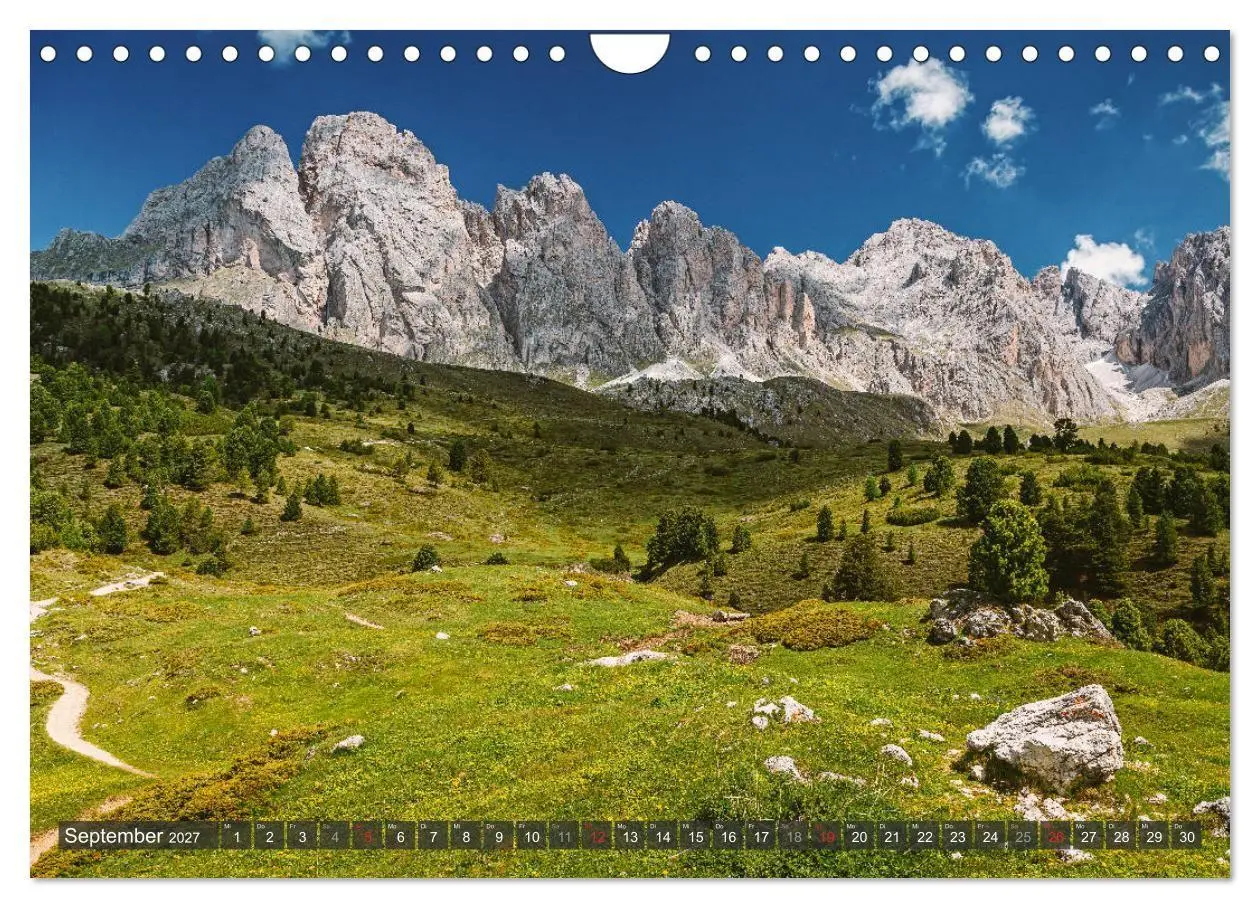 Bild: 9783569603851 | Dolomiten - Traumhafte Berglandschaften (Wandkalender 2027 DIN A4...