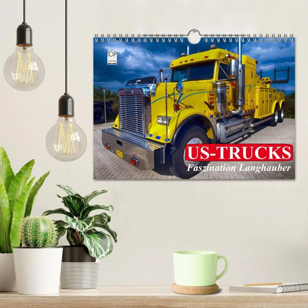 Bild: 9783569913851 | US-Trucks. Faszination Langhauber (Wandkalender 2027 DIN A4 quer),...
