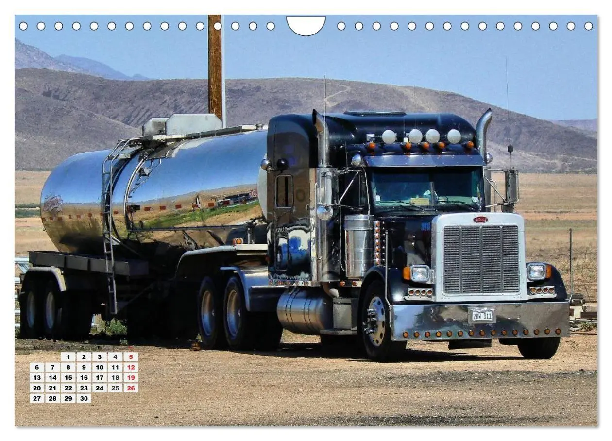 Bild: 9783569913851 | US-Trucks. Faszination Langhauber (Wandkalender 2027 DIN A4 quer),...