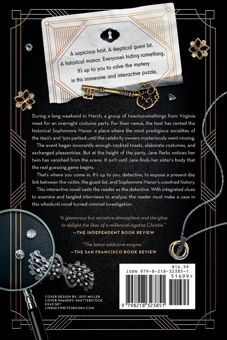 Rückseite: 9798218323851 | You've Been Summoned | An Interactive Mystery | Lindsey Lamar | Buch