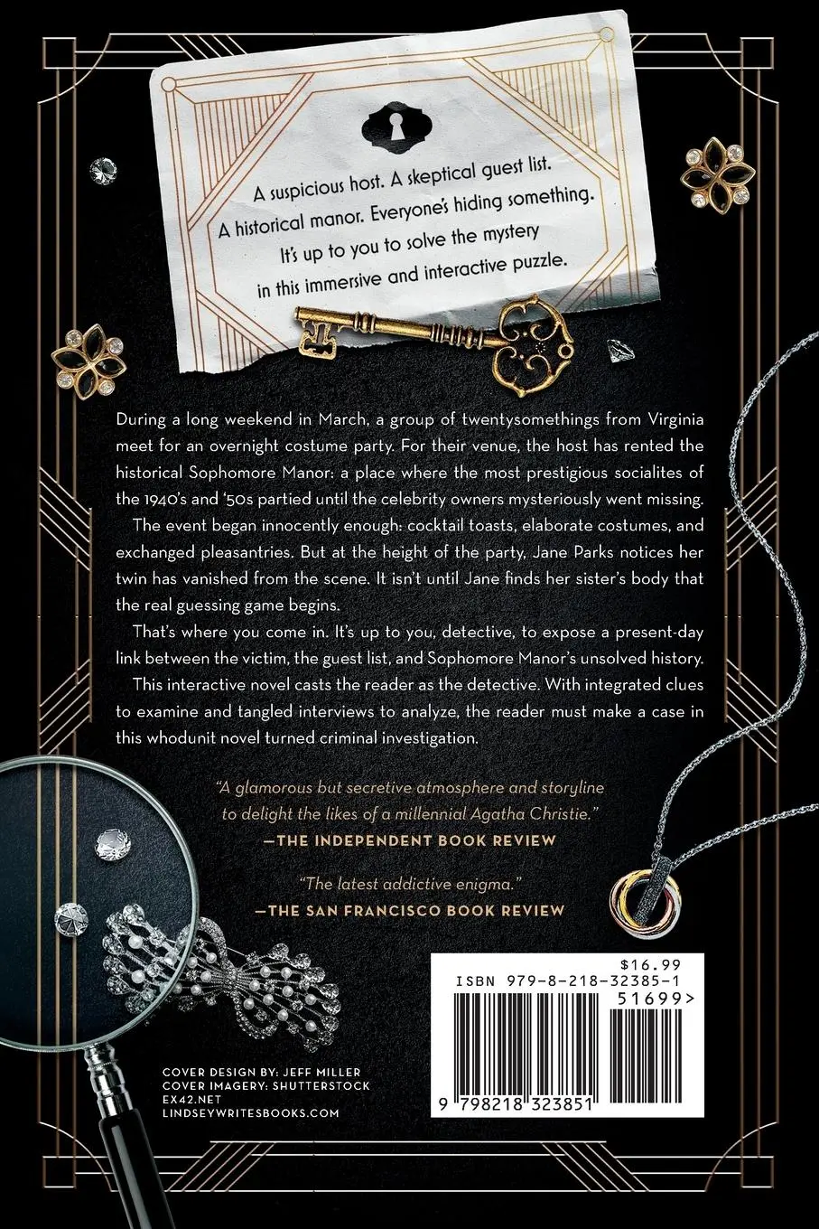 Rückseite: 9798218323851 | You've Been Summoned | An Interactive Mystery | Lindsey Lamar | Buch