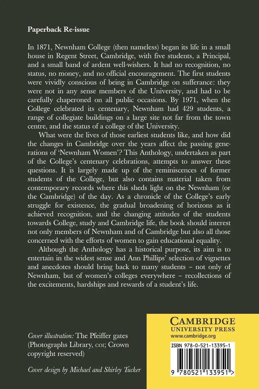 Rückseite: 9780521133951 | A Newnham Anthology | Ann Phillips | Taschenbuch | Englisch | 2010