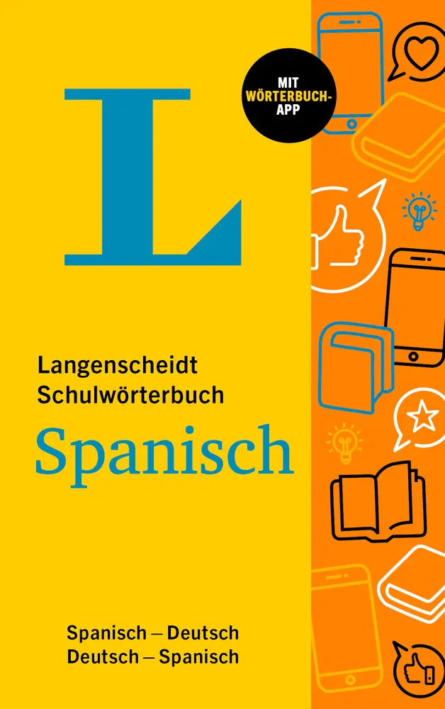Cover: 9783125143951 | Langenscheidt Schulwörterbuch Spanisch, m. 1 Buch, m. 1 Beilage | 2021