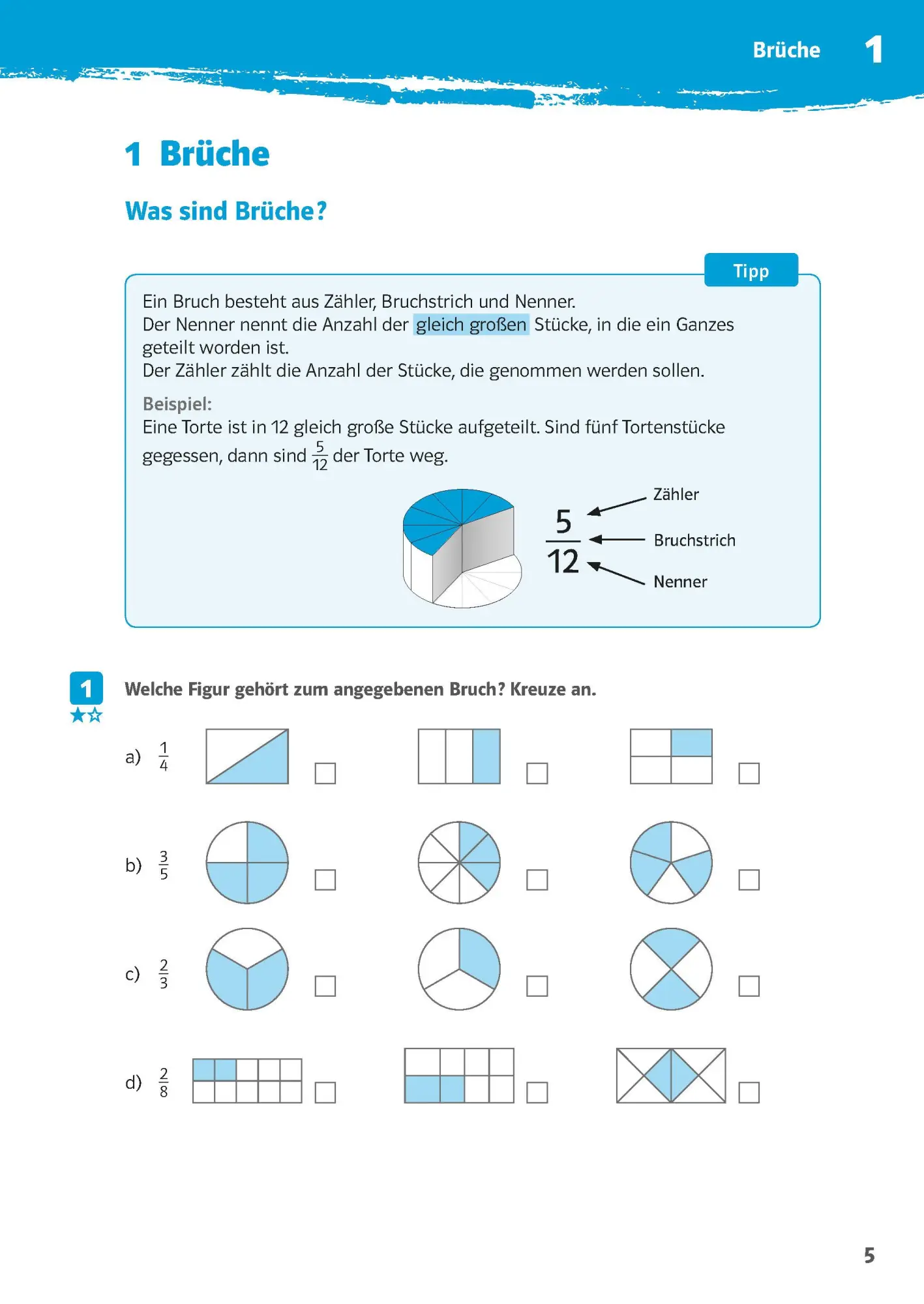 Bild: 9783129273951 | 10-Minuten-Training Rechnen mit Brüchen. Mathematik 5./6. Klasse
