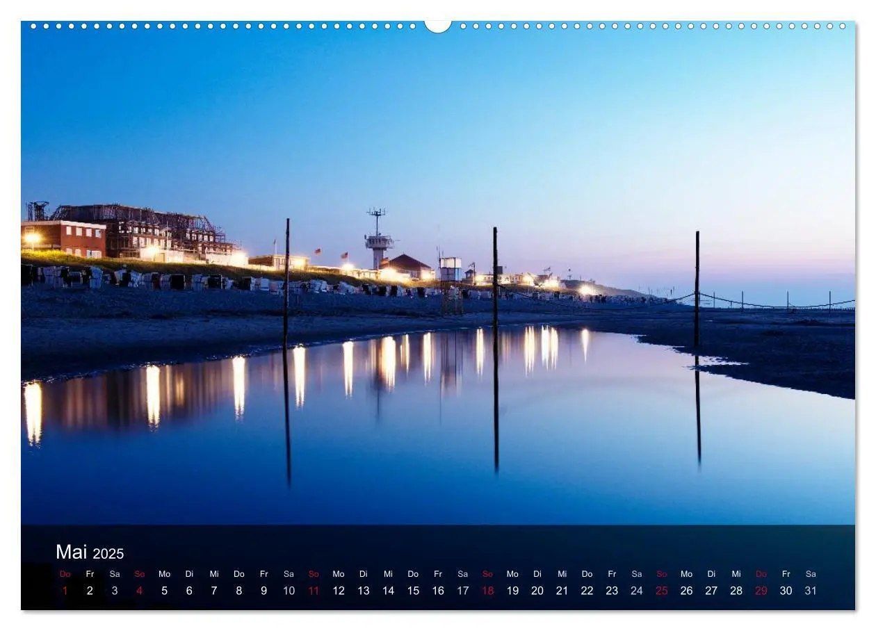 Bild: 9783435633951 | Wangerooge - Eine Perle in der Nordsee. (Wandkalender 2025 DIN A2...