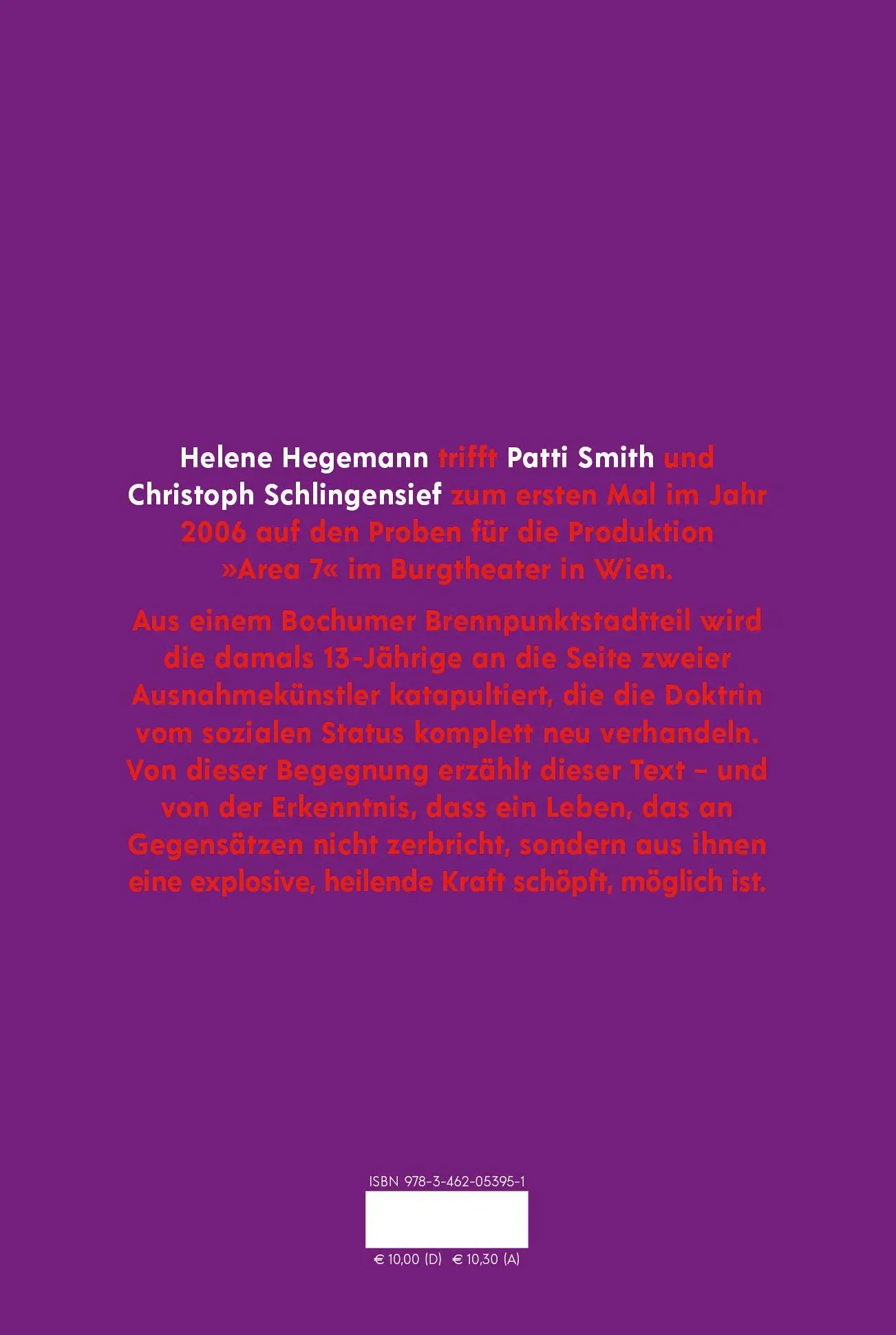 Rückseite: 9783462053951 | Helene Hegemann über Patti Smith, Christoph Schlingensief, Anarchie...