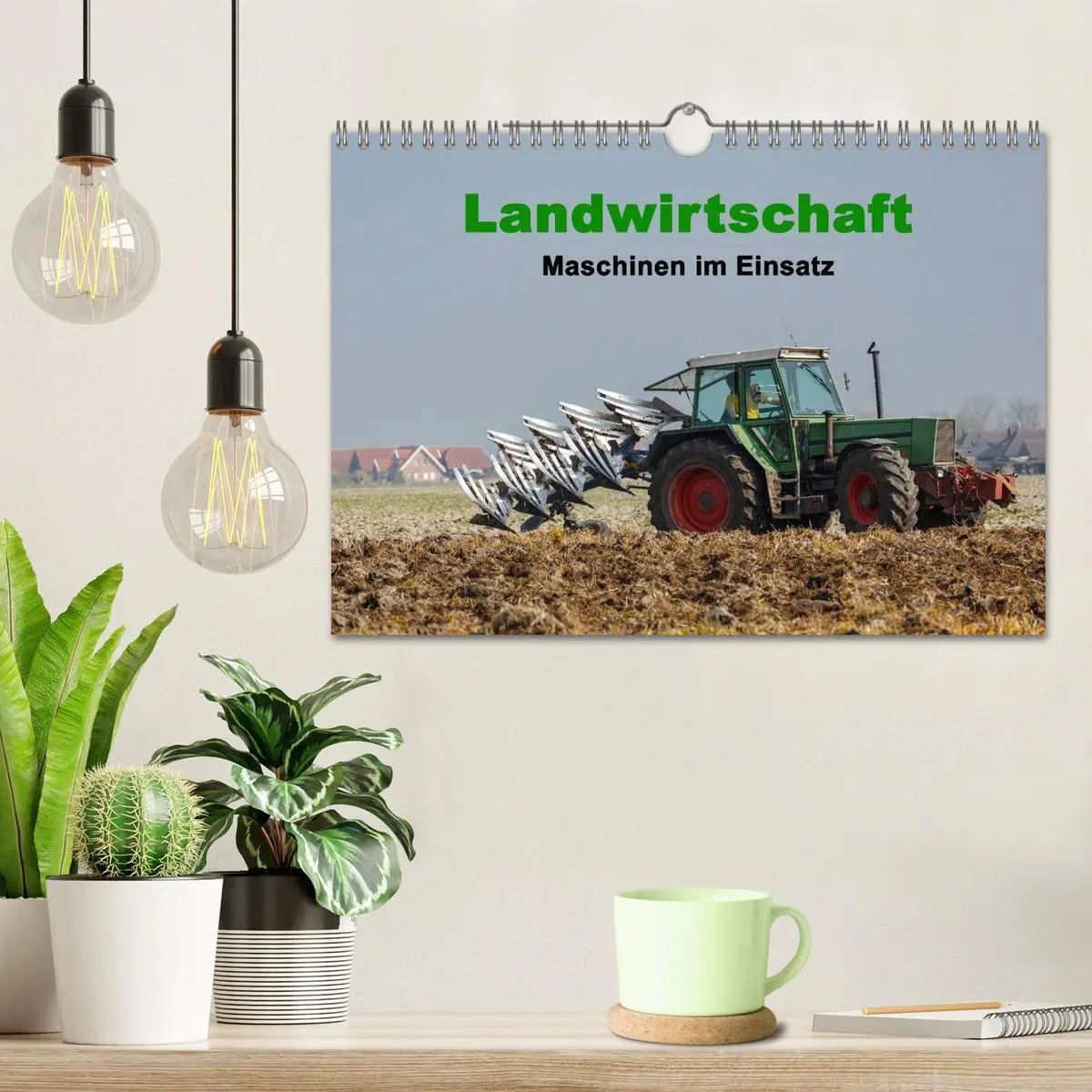 Bild: 9783516053951 | Landwirtschaft - Maschinen im Einsatz (Wandkalender 2026 DIN A4...
