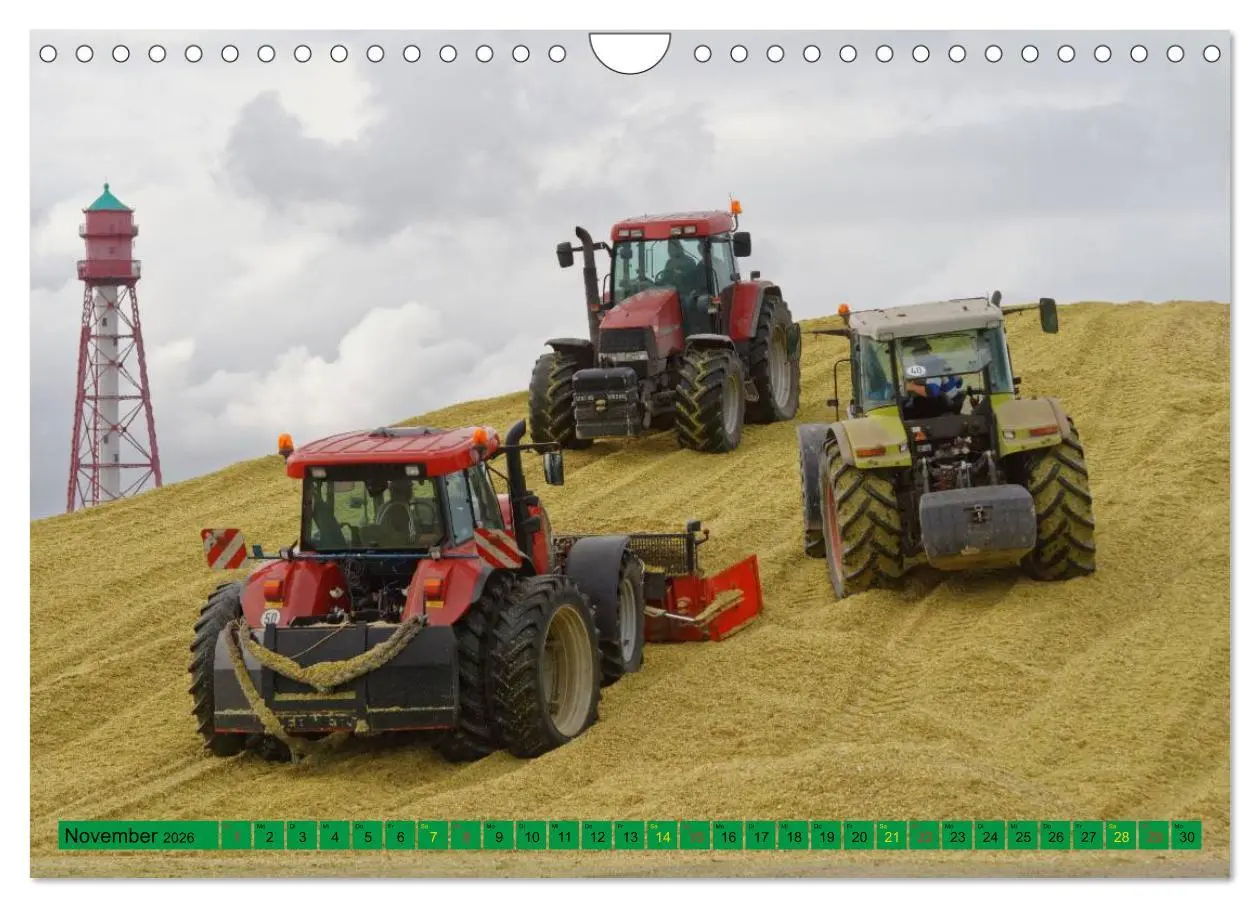 Bild: 9783516053951 | Landwirtschaft - Maschinen im Einsatz (Wandkalender 2026 DIN A4...