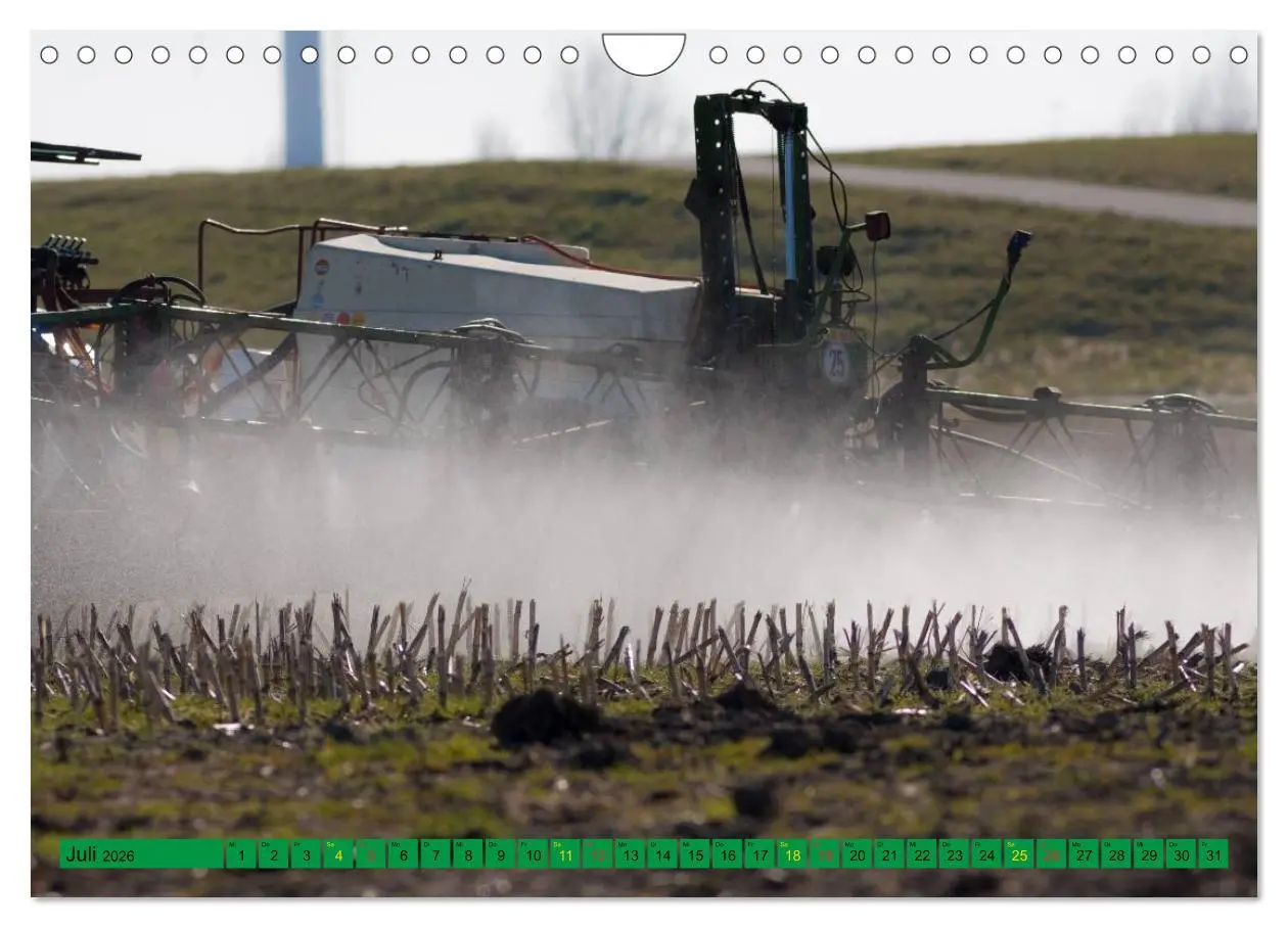 Bild: 9783516053951 | Landwirtschaft - Maschinen im Einsatz (Wandkalender 2026 DIN A4...