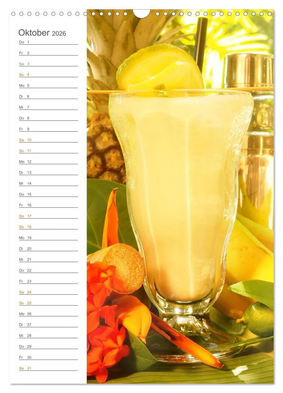 Bild: 9783516363951 | Tropical Cocktails - Erfrischend und fruchtig (Wandkalender 2026...