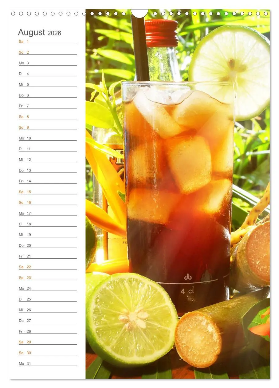 Bild: 9783516363951 | Tropical Cocktails - Erfrischend und fruchtig (Wandkalender 2026...