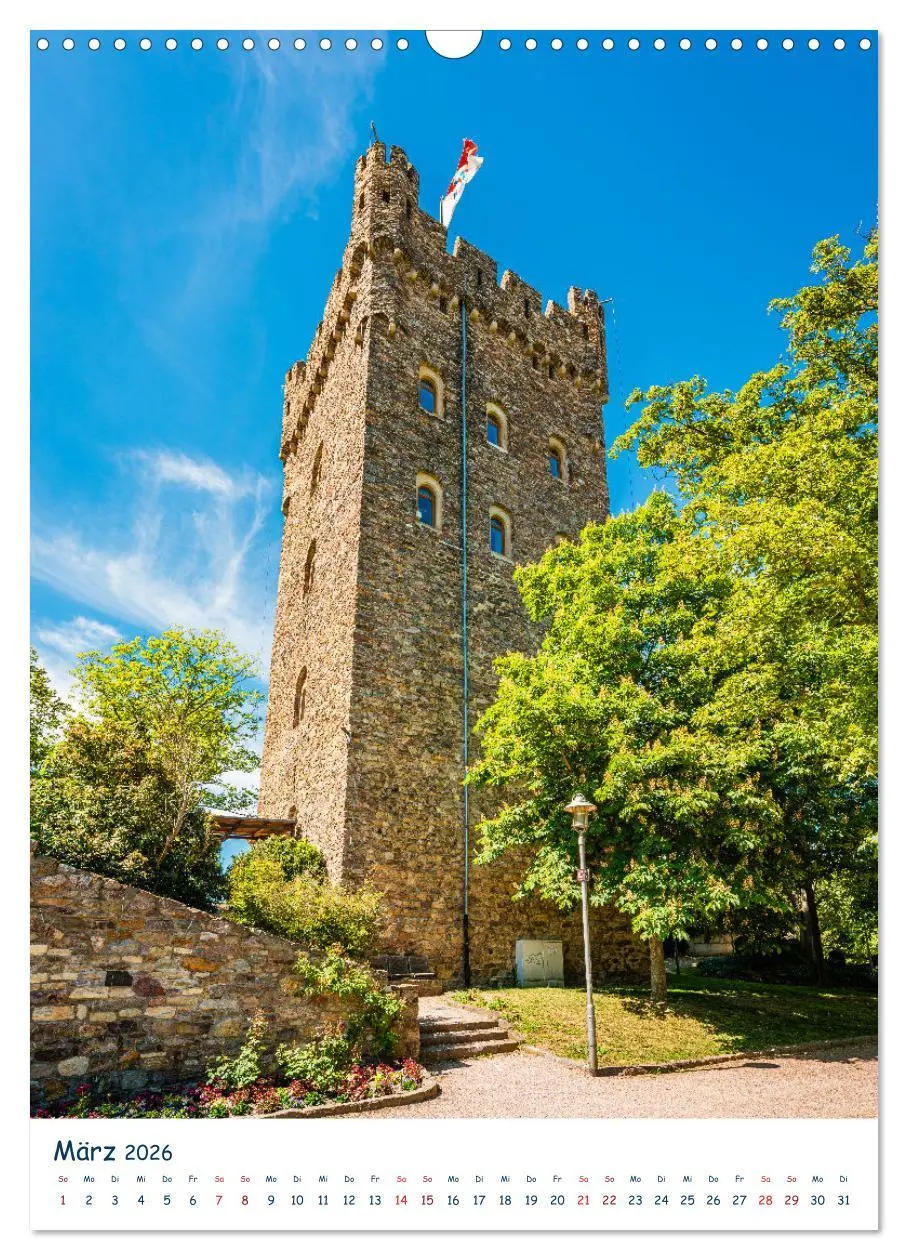 Bild: 9783516433951 | Burgen und Burgruinen am Mittelrhein (Wandkalender 2026 DIN A3...