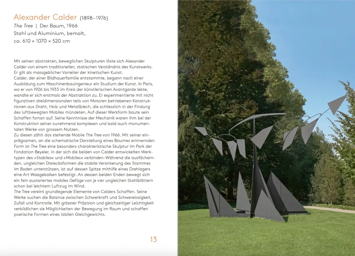 Bild: 9783775753951 | Fondation Beyeler. 25 Highlights | Deutschsprachige Ausgabe | Beyeler