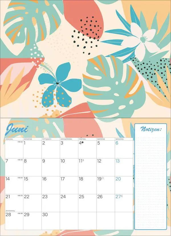 Bild: 9783819303951 | Tropisch druchs Jahr - Recyclingpapier 2027 | Verlag Korsch | Kalender