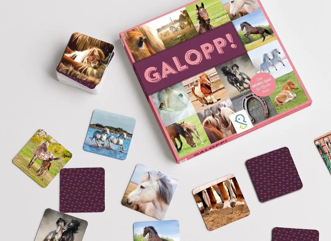Bild: 4280001344051 | Galopp! | Das Memo-Spiel für Pferde-Fans | Bobby Kastenhuber | Spiel
