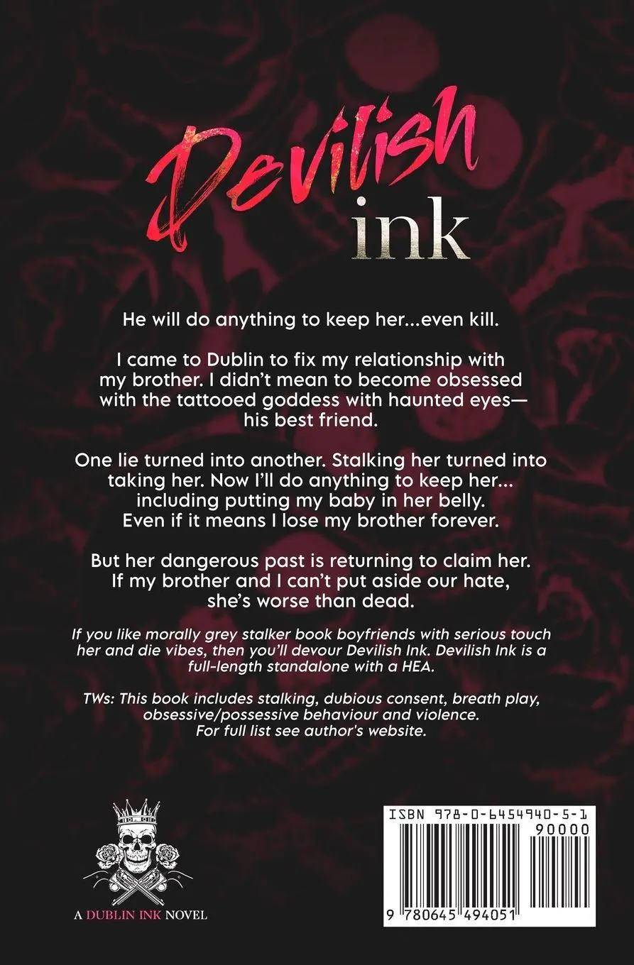 Rückseite: 9780645494051 | Devilish Ink | Sienna Blake | Taschenbuch | Dublin Ink | Englisch
