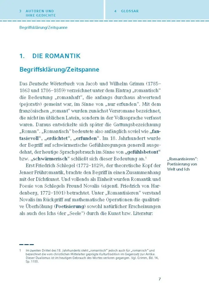 Bild: 9783129304051 | Lyrik der Romantik | Textanalyse und Interpretation | Gudrun Blecken