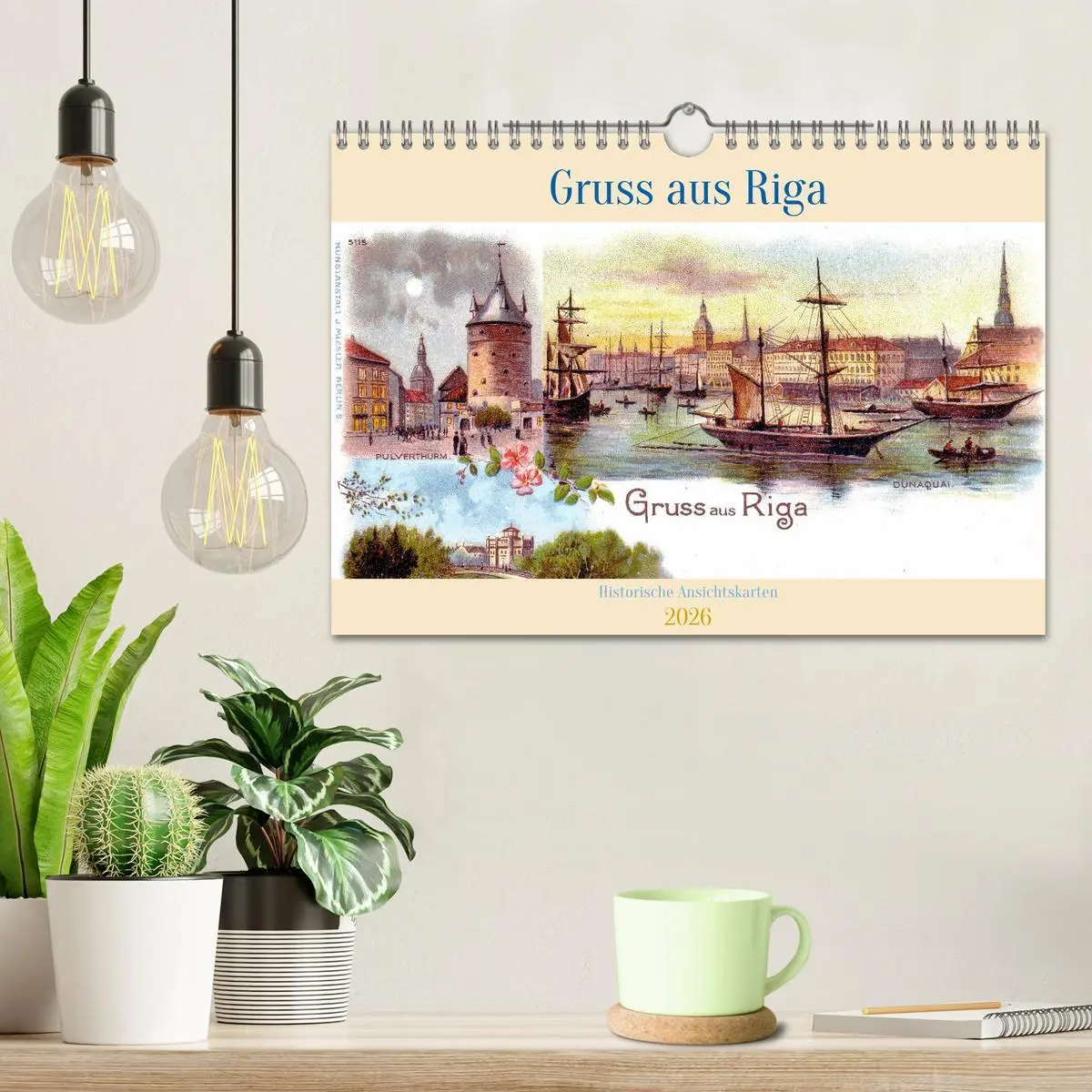 Bild: 9783457544051 | Gruss aus Riga - Historische Ansichtskarten (Wandkalender 2026 DIN...