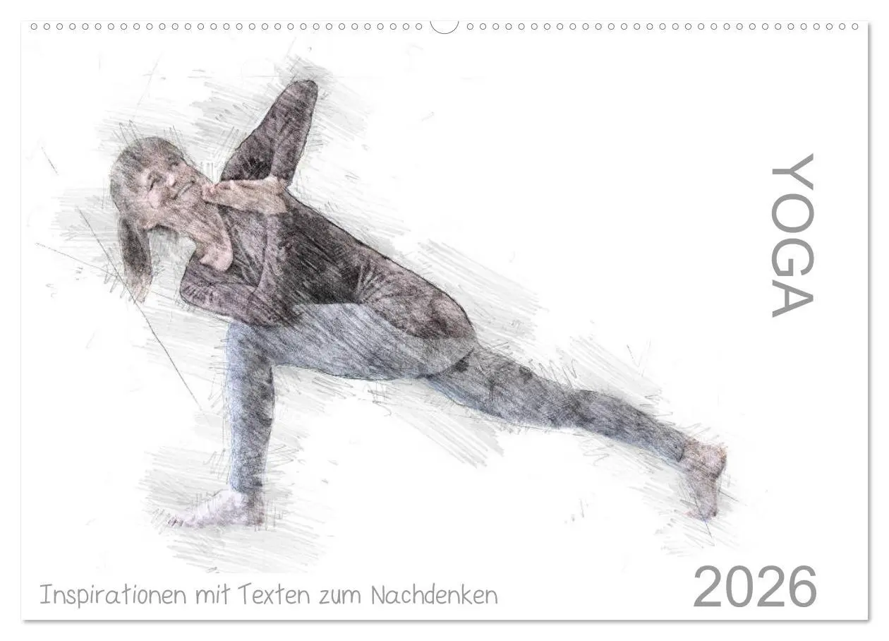Cover: 9783457854051 | YOGA Inspirationen mit Texten zum Nachdenken (Wandkalender 2026 DIN...