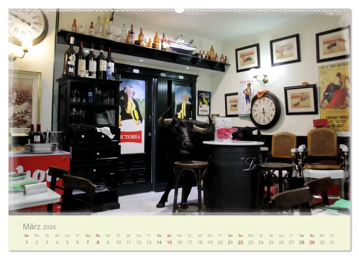 Bild: 9783516014051 | Spanische LebensArt (Wandkalender 2026 DIN A2 quer), CALVENDO...