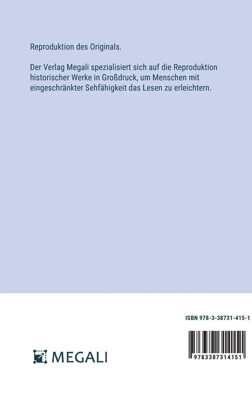 Rückseite: 9783387314151 | Die Göttliche Komödie; Die Hölle | in Großdruckschrift | Alighieri