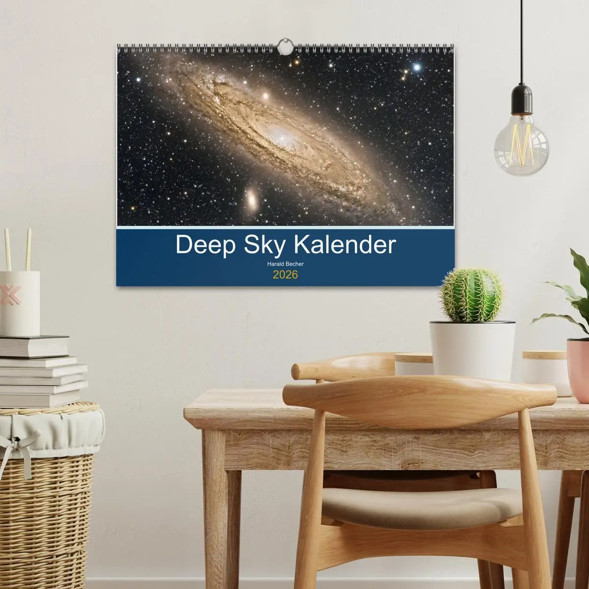 Bild: 9783457604151 | Deep Sky Kalender (Wandkalender 2026 DIN A3 quer), CALVENDO...
