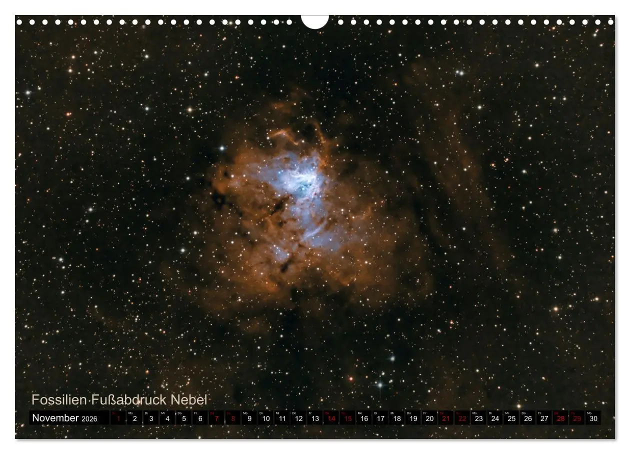 Bild: 9783457604151 | Deep Sky Kalender (Wandkalender 2026 DIN A3 quer), CALVENDO...