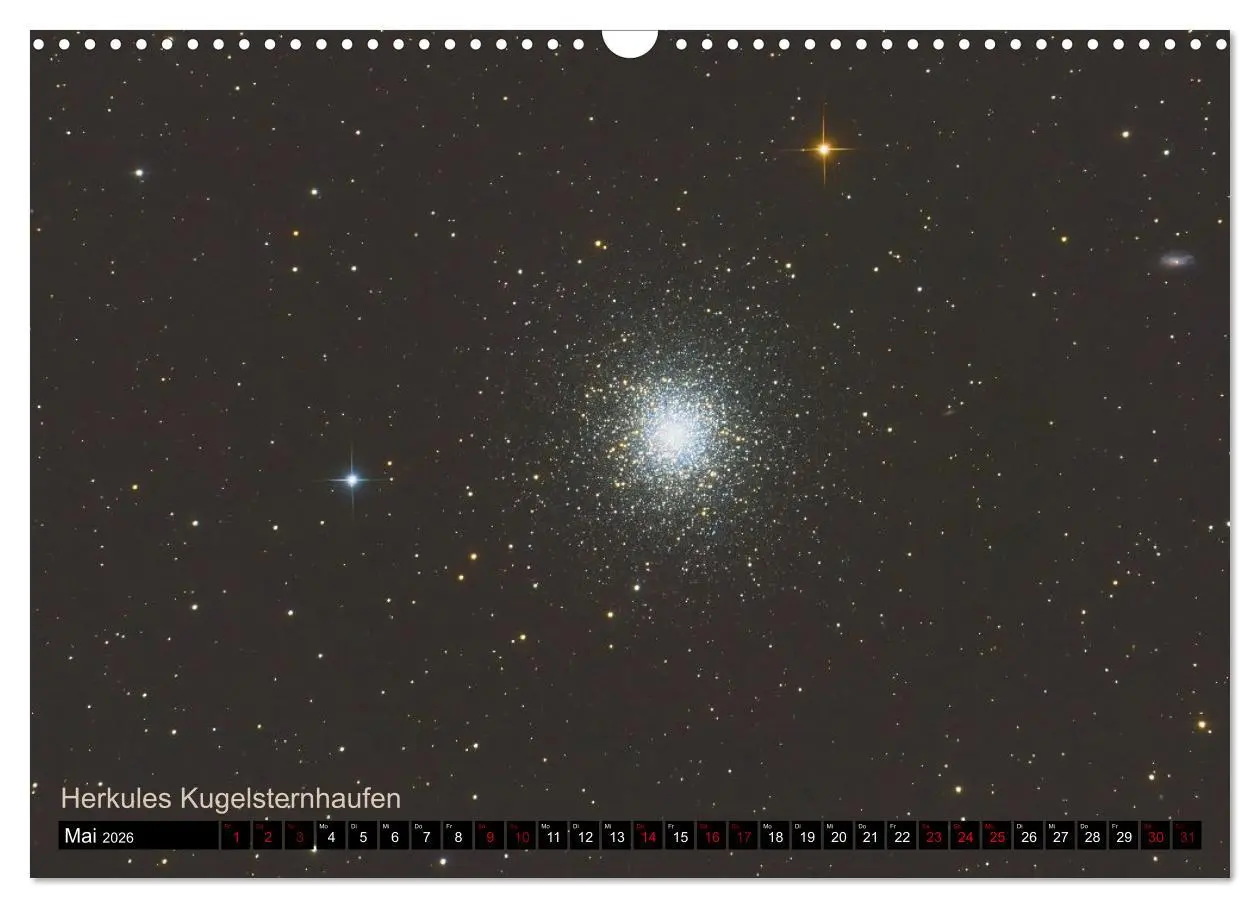 Bild: 9783457604151 | Deep Sky Kalender (Wandkalender 2026 DIN A3 quer), CALVENDO...