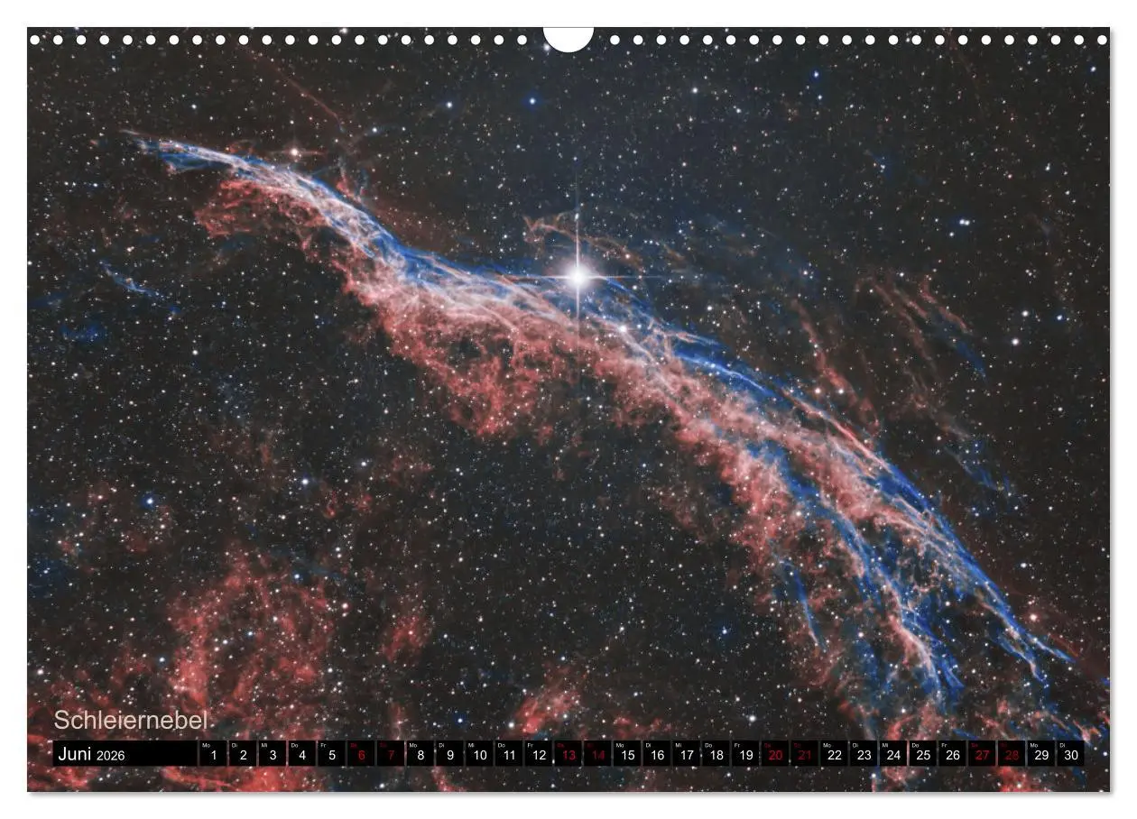 Bild: 9783457604151 | Deep Sky Kalender (Wandkalender 2026 DIN A3 quer), CALVENDO...