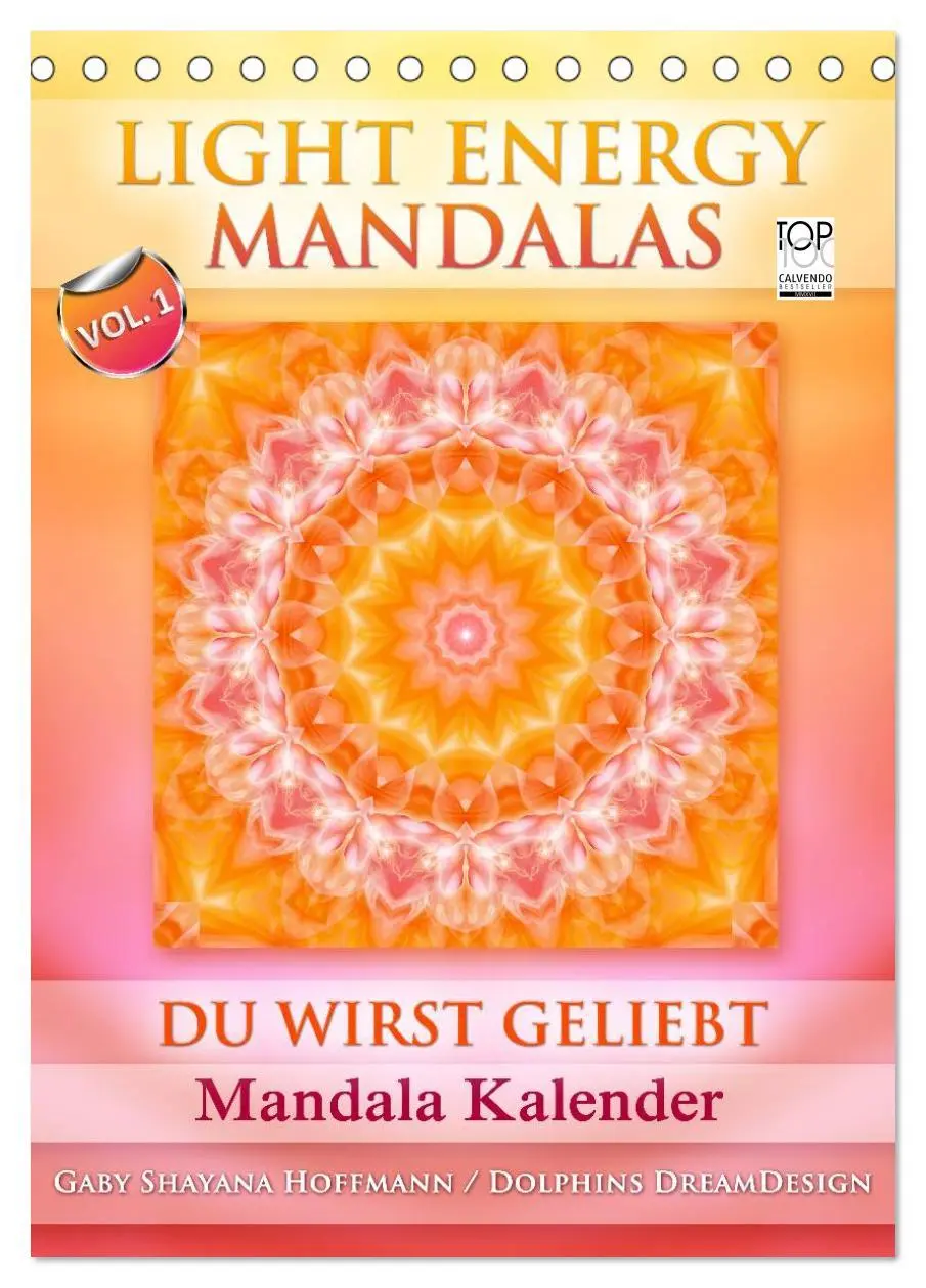 Cover: 9783516484151 | Light Energy Mandalas - Kalender - Vol. 1 (Tischkalender 2026 DIN...