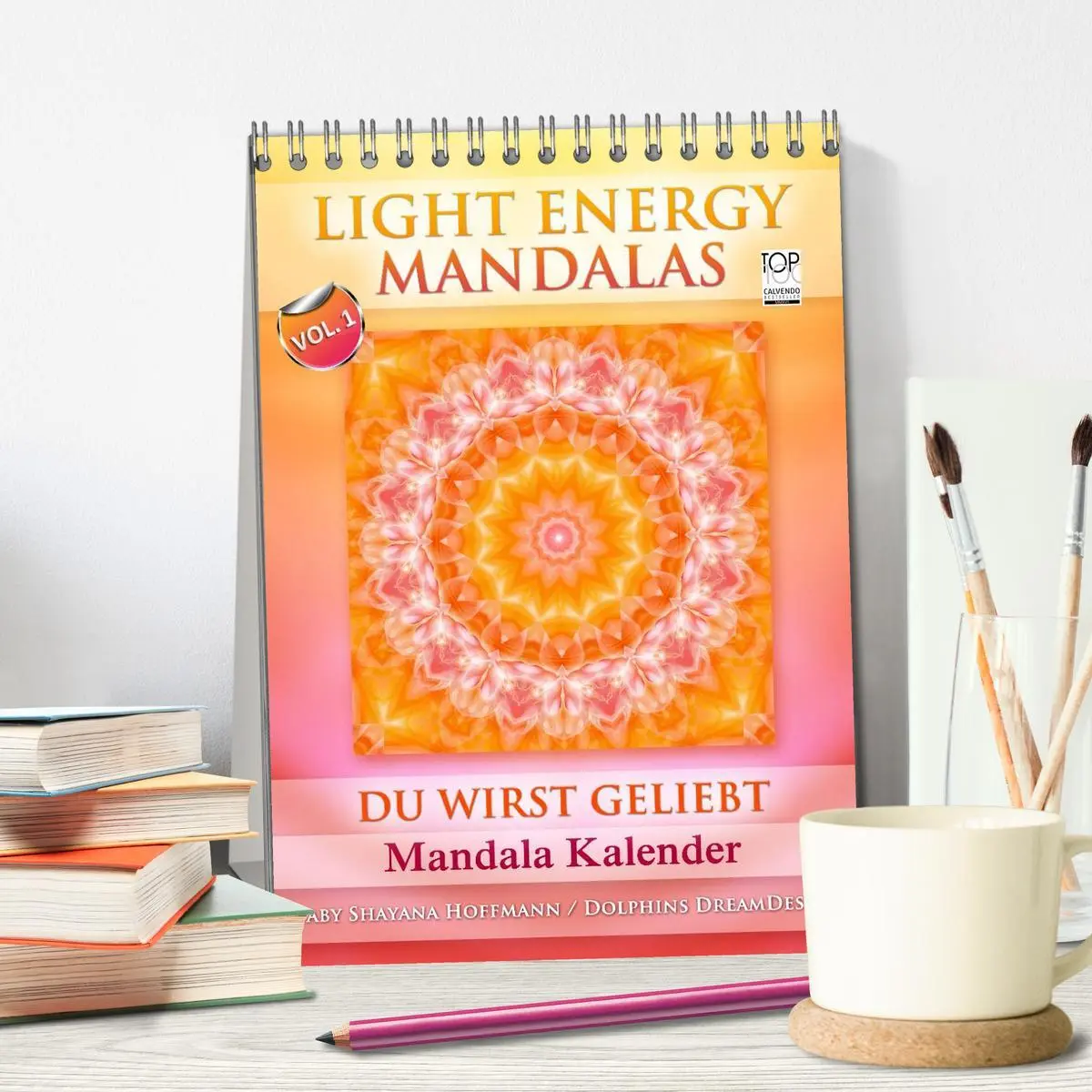Bild: 9783516484151 | Light Energy Mandalas - Kalender - Vol. 1 (Tischkalender 2026 DIN...