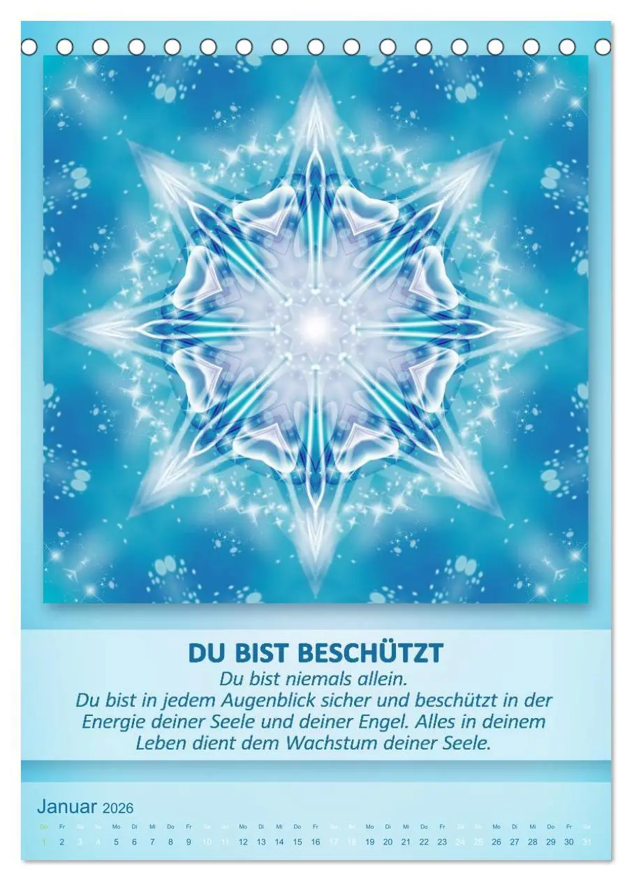 Bild: 9783516484151 | Light Energy Mandalas - Kalender - Vol. 1 (Tischkalender 2026 DIN...