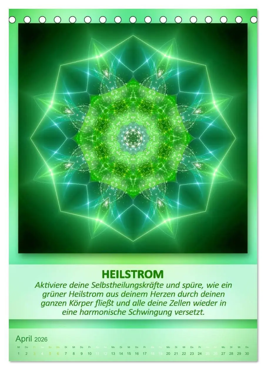 Bild: 9783516484151 | Light Energy Mandalas - Kalender - Vol. 1 (Tischkalender 2026 DIN...