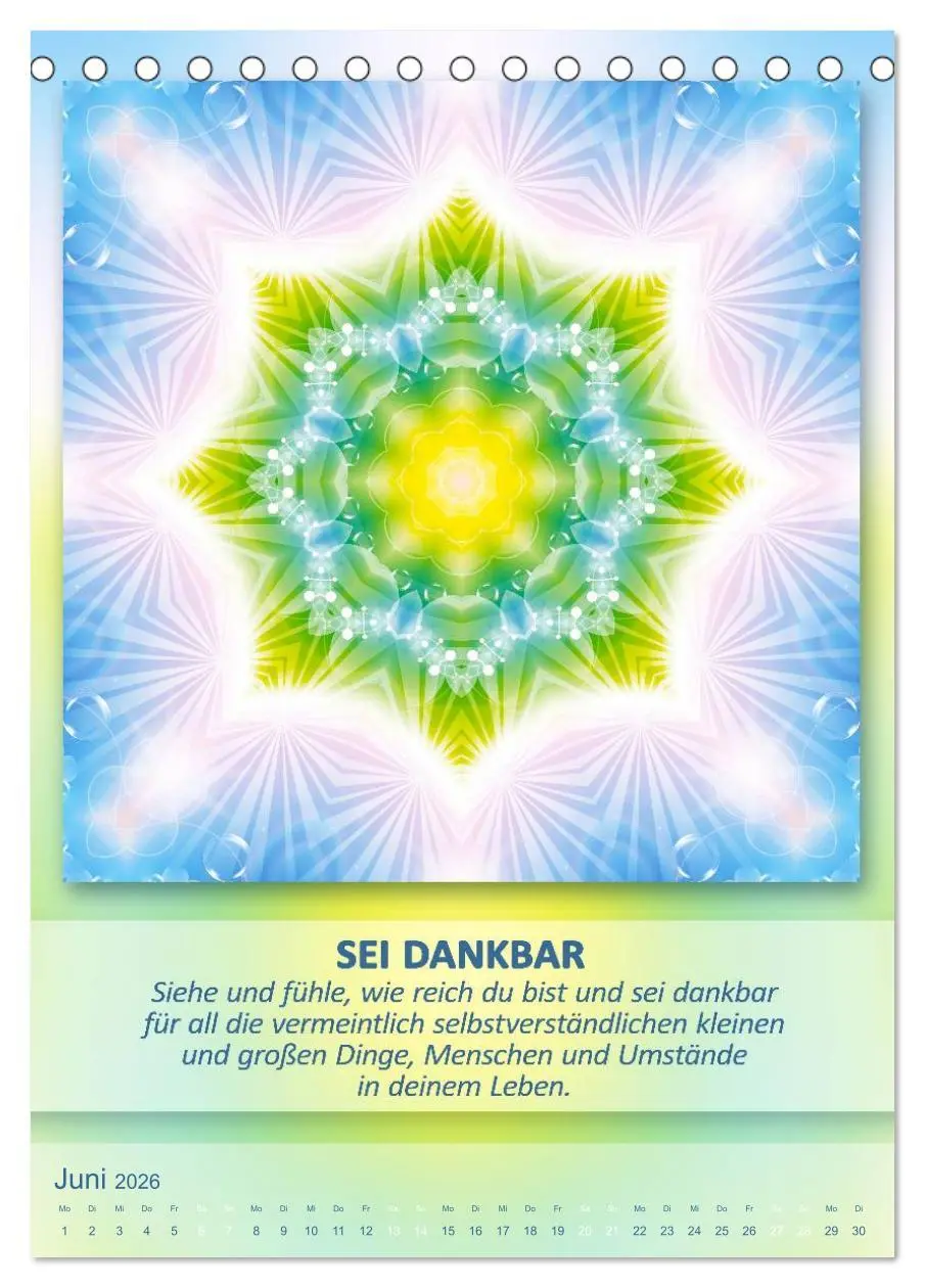 Bild: 9783516484151 | Light Energy Mandalas - Kalender - Vol. 1 (Tischkalender 2026 DIN...