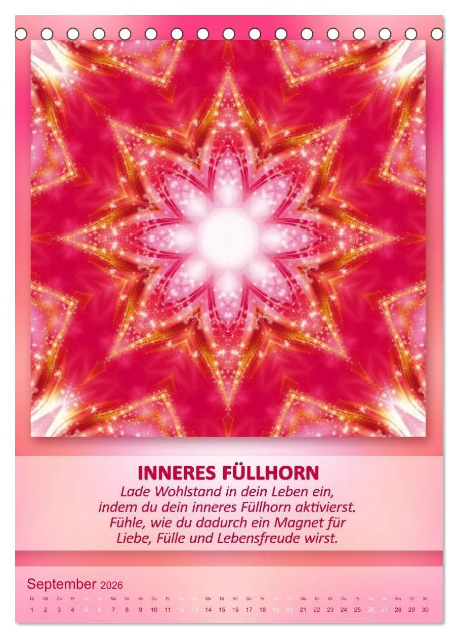 Bild: 9783516484151 | Light Energy Mandalas - Kalender - Vol. 1 (Tischkalender 2026 DIN...