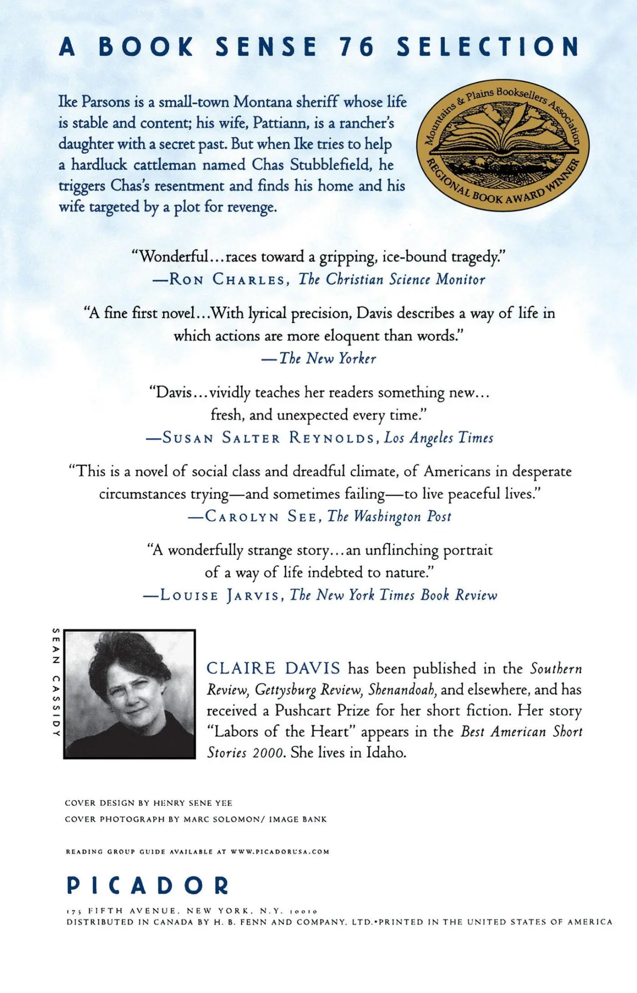 Rückseite: 9780312284251 | Winter Range | Claire Davis | Taschenbuch | Kartoniert / Broschiert
