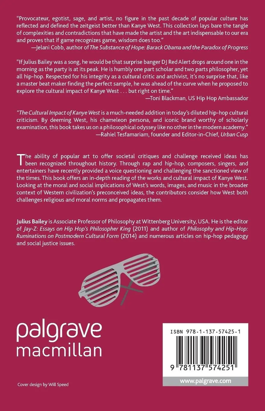 Rückseite: 9781137574251 | The Cultural Impact of Kanye West | J. Bailey | Taschenbuch | xxx