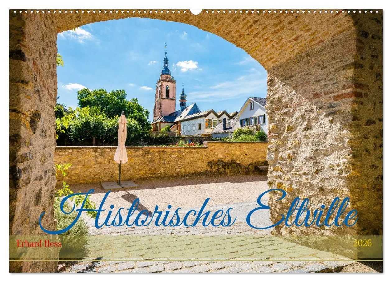 Cover: 9783457384251 | Historisches Eltville (Wandkalender 2026 DIN A2 quer), CALVENDO...