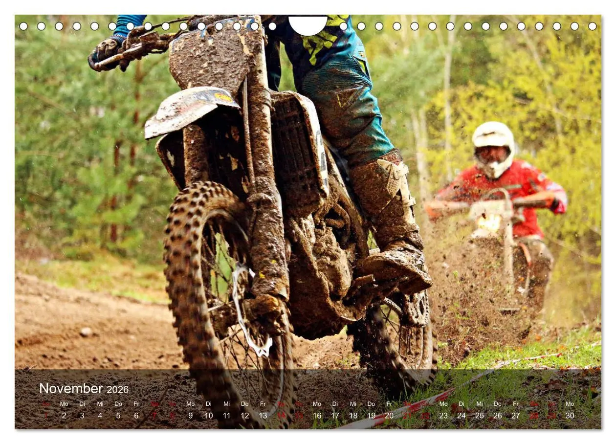 Bild: 9783457834251 | Motocross - Adrenalin pur (Wandkalender 2026 DIN A4 quer), CALVENDO...