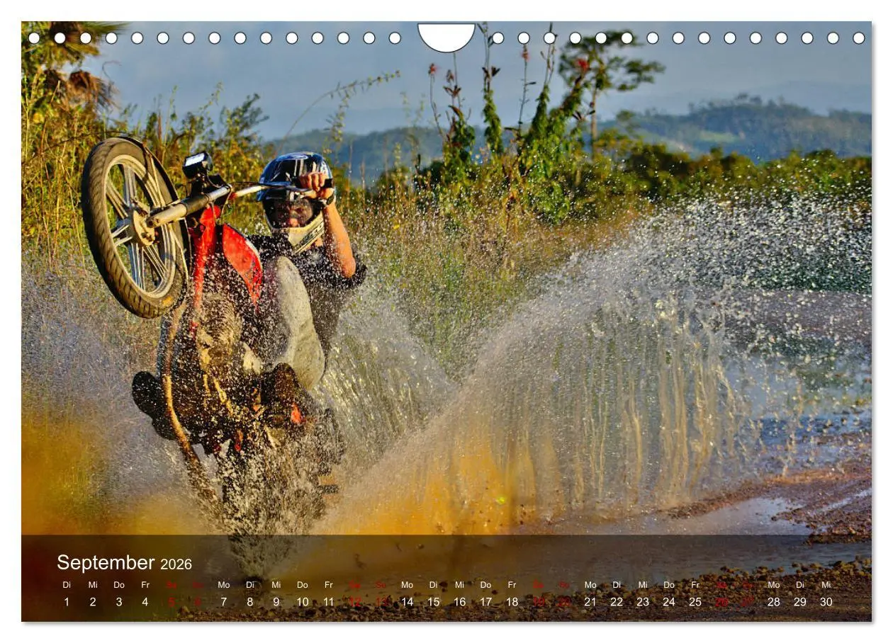 Bild: 9783457834251 | Motocross - Adrenalin pur (Wandkalender 2026 DIN A4 quer), CALVENDO...