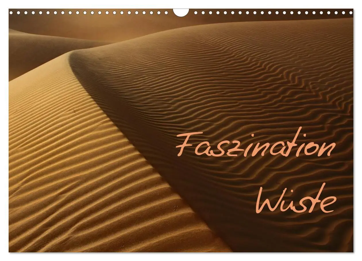 Cover: 9783516164251 | Faszination Wüste (Wandkalender 2026 DIN A3 quer), CALVENDO...