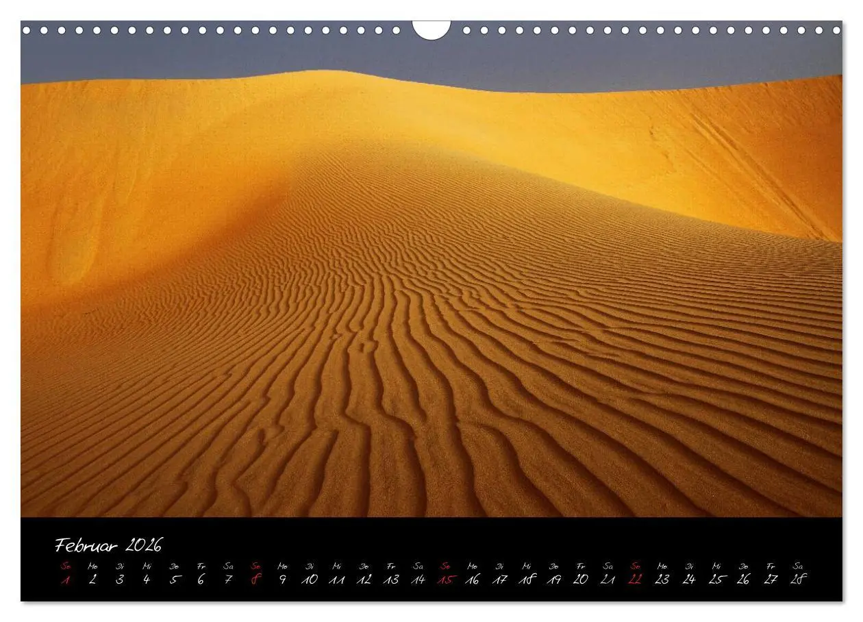Bild: 9783516164251 | Faszination Wüste (Wandkalender 2026 DIN A3 quer), CALVENDO...