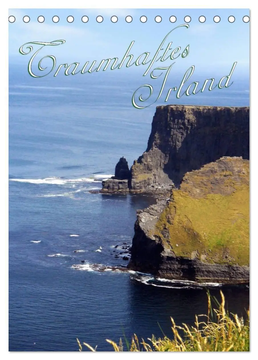 Cover: 9783594214251 | Traumhaftes Irland (Tischkalender 2027 DIN A5 hoch), CALVENDO...