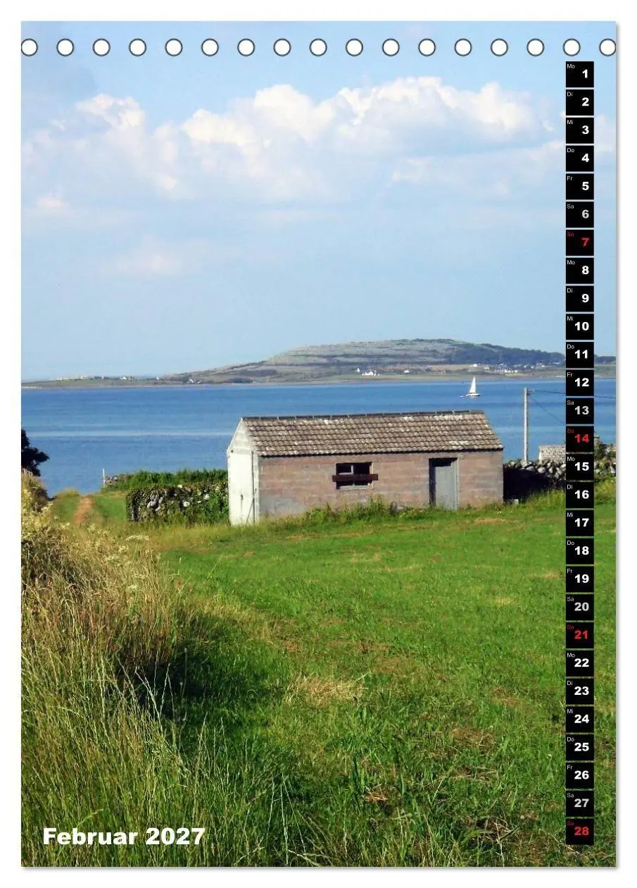 Bild: 9783594214251 | Traumhaftes Irland (Tischkalender 2027 DIN A5 hoch), CALVENDO...