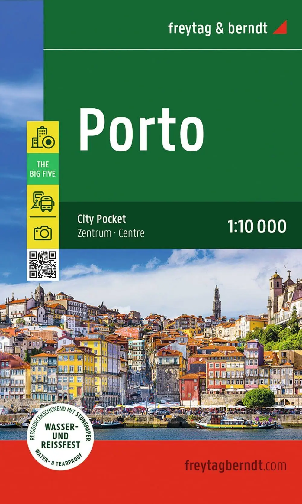 Cover: 9783707924251 | freytag &amp; berndt Innenstadtplan Porto 1:10.000 | Freytag &amp; Berndt
