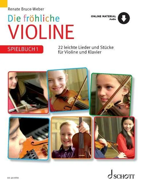 Cover: 9783795734251 | Die fröhliche Violine Spielbuch 1 | Violine und Klavier. Spielbuch.