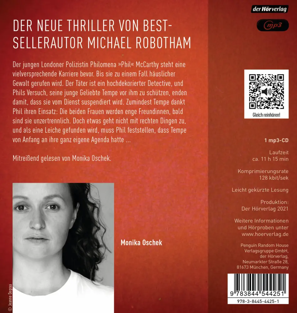 Bild: 9783844544251 | Wenn du mir gehörst, 1 Audio-CD, 1 MP3 | Thriller | Michael Robotham